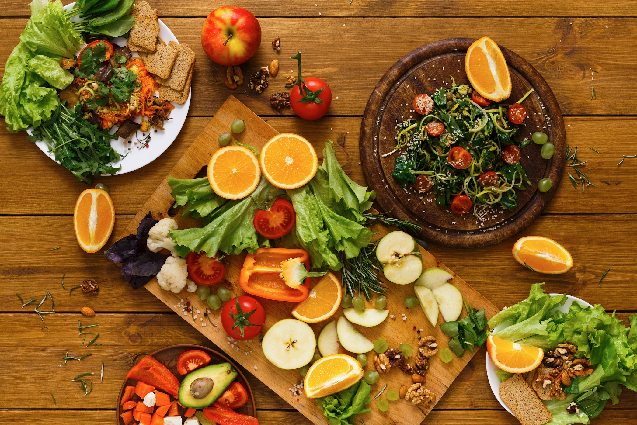 Feed your body a rainbow, and your skin will sing.